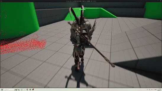 Health Bar and Directional Hit